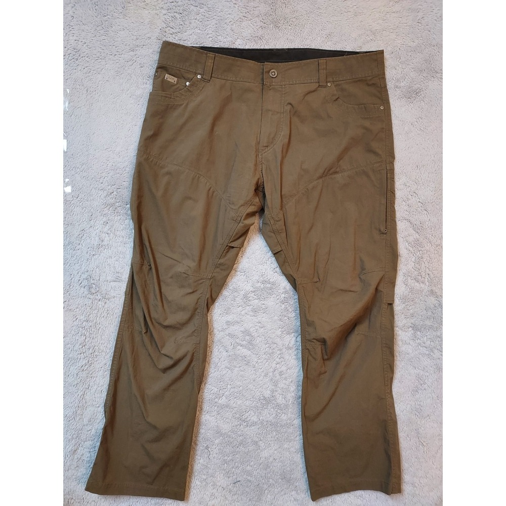 Kuhl Pants Mens 40x30 Konfidant Air Pants Brown Outdoor Hiking Climbing Active